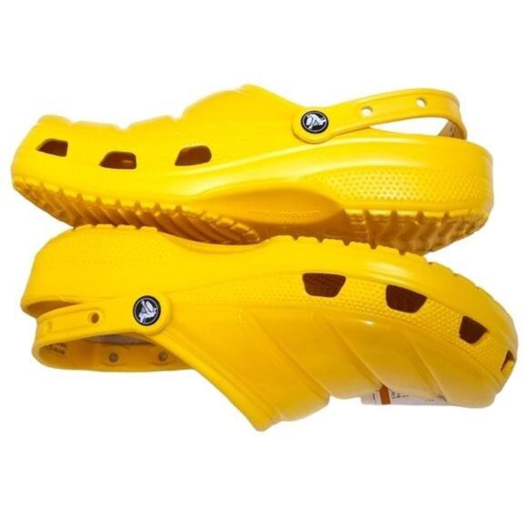 NWT Crocs Clogs Men's Size 10 Women's Size 12 Classic Neo Puff Yellow Unisex - Picture 5 of 16